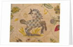 Cover, detail of a horse. England, early 17th century by Anonymous