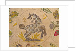 Cover, detail of a horse. England, early 17th century by Anonymous