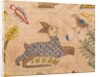 Cover, detail of a running rabbit. England, early 17th century by unknown