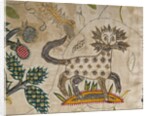 Cover, detail of a lion. England, early 17th century by unknown