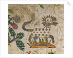 Cover, detail of a lion. England, early 17th century by unknown