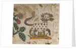 Cover, detail of a lion. England, early 17th century by unknown