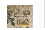 Cover, detail of a lion. England, early 17th century by unknown