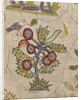 Embroidered cover by unknown