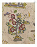 Embroidered cover by unknown
