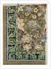 Carpet Design, detail by William Morris