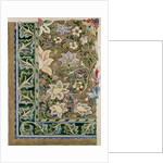 Carpet Design, detail by William Morris