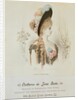 Model Wearing a Hat. France, 19th century by Anonymous