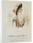 Model Wearing a Hat. France, 19th century by Anonymous