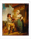 At the Inn Door by Henry Singleton