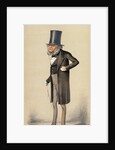 Earl of Derby, portrait by Apey. London, England, 1869 by Anonymous