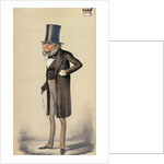 Earl of Derby, portrait by Apey. London, England, 1869 by Anonymous