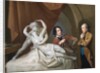 Antonio Canova in his studio by Hugh Douglas Hamilton