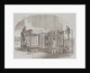 Patent Vertical Printing Machine in the Great Exhibition. England, 1851 by Anonymous