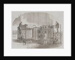 Patent Vertical Printing Machine in the Great Exhibition. England, 1851 by Anonymous