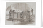 Patent Vertical Printing Machine in the Great Exhibition. England, 1851 by Anonymous