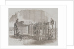 Patent Vertical Printing Machine in the Great Exhibition. England, 1851 by Anonymous
