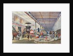 The Machinery Court at the Great Exhibition by Joseph Nash