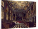 The Royal Chapel at Windsor Castle by Anonymous