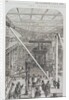 Machinery Court at the Great Exhibition, from the Illustrated London News. England, 1851 by Anonymous