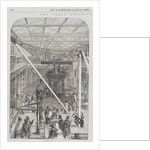 Machinery Court at the Great Exhibition, from the Illustrated London News. England, 1851 by Anonymous