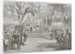 Inauguration of the Great Exhibition Building. England, 1851 by Anonymous