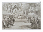 Inauguration of the Great Exhibition Building. England, 1851 by Anonymous