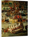 Procession of the Ommeganck at Brussels in 1615, detail by Denis Van Alsloot