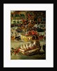 Procession of the Ommeganck at Brussels in 1615, detail by Denis Van Alsloot