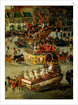 Procession of the Ommeganck at Brussels in 1615, detail by Denis Van Alsloot