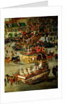 Procession of the Ommeganck at Brussels in 1615, detail by Denis Van Alsloot
