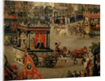 Procession of the Ommeganck at Brussels in 1615, detail by Denis Van Alsloot