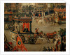 Procession of the Ommeganck at Brussels in 1615, detail by Denis Van Alsloot