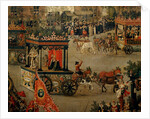 Procession of the Ommeganck at Brussels in 1615, detail by Denis Van Alsloot