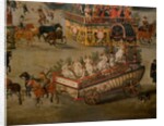 Procession of the Ommeganck at Brussels in 1615, detail by Denis Van Alsloot