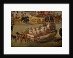 Procession of the Ommeganck at Brussels in 1615, detail by Denis Van Alsloot
