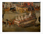 Procession of the Ommeganck at Brussels in 1615, detail by Denis Van Alsloot