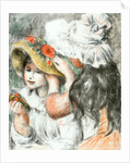 The Pinned Hat by Auguste Renoir