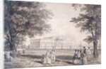 Exterior of Wanstead House, Essex by George Robertson