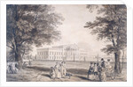 Exterior of Wanstead House, Essex by George Robertson