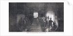 Interior of the Tube - Mr Stephenson Driving the Last Rivet. England, 1850 by Anonymous