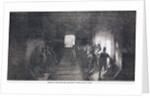 Interior of the Tube - Mr Stephenson Driving the Last Rivet. England, 1850 by Anonymous