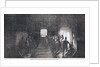 Interior of the Tube - Mr Stephenson Driving the Last Rivet. England, 1850 by Anonymous