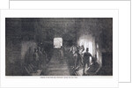 Interior of the Tube - Mr Stephenson Driving the Last Rivet. England, 1850 by Anonymous