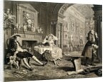 Marriage a la Mode, Plate II by Bernard Hogarth
