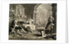 Marriage a la Mode, Plate II by Bernard Hogarth