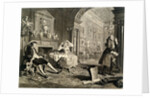 Marriage a la Mode, Plate II by Bernard Hogarth