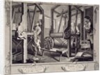 The Fellow Prentices at Their Loom by William Hogarth