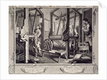 The Fellow Prentices at Their Loom by William Hogarth
