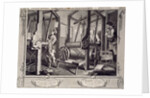 The Fellow Prentices at Their Loom by William Hogarth